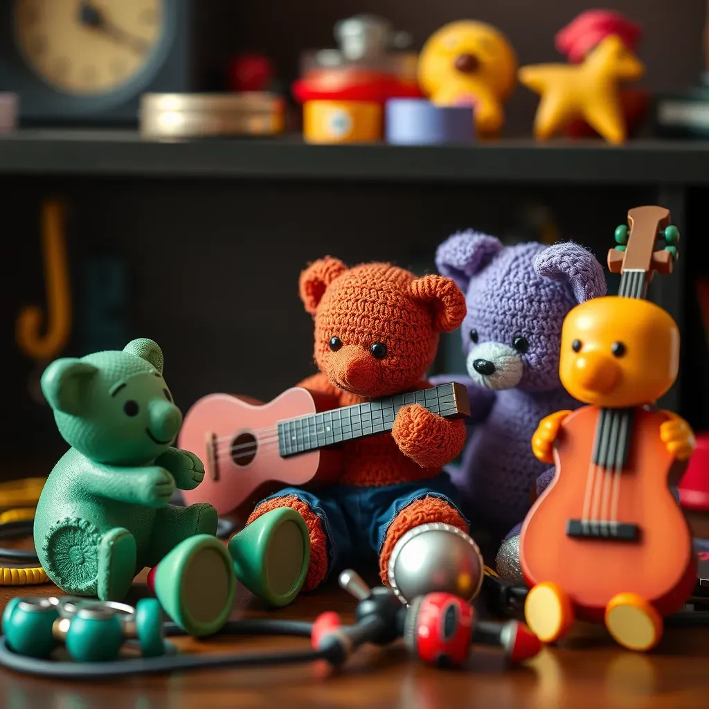 Jak na rozwój dziecka wpływają zabawki dźwiękowe