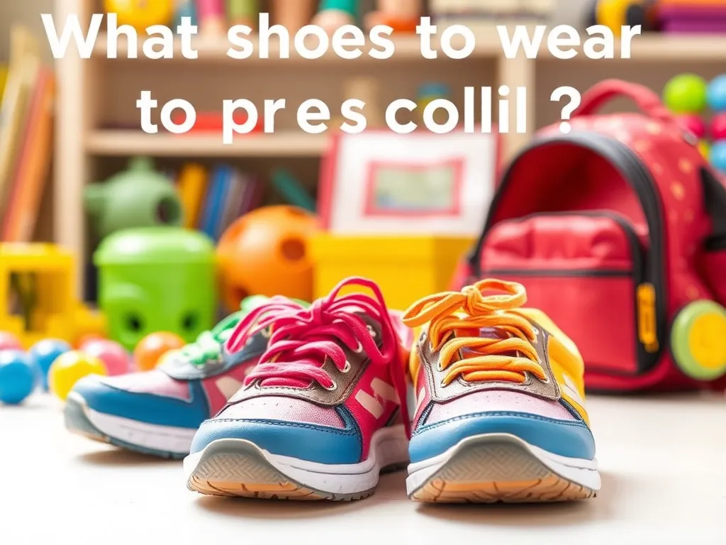 Jakie buty do przedszkola?