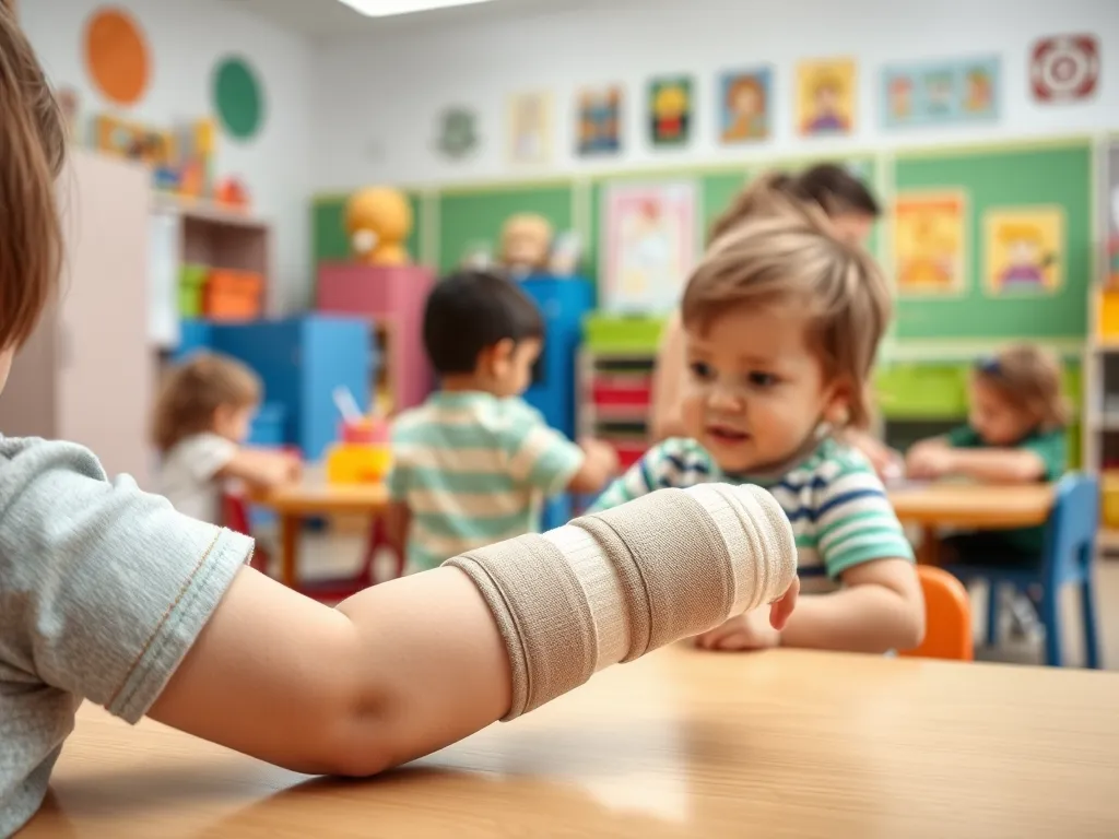 Czy dziecko ze złamaną ręką może chodzić do przedszkola?